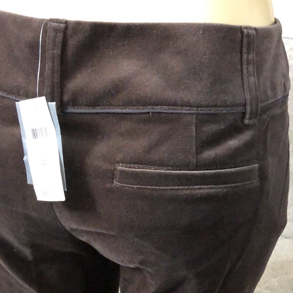 🌺🌺 TWO NWT ANN TAYLOR VELVET PANTS SIZE 8 - Picture 10 of 16